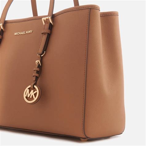 michael kors leather tote bag.